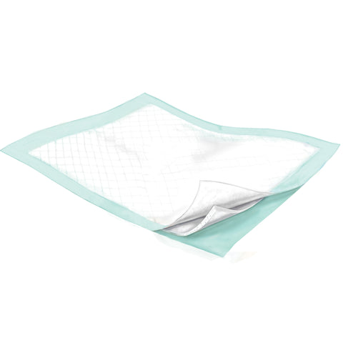 Disposable Underpad Wings™ Plus 36 X 36 Inch Fluff / Polymer Heavy Absorbency #968