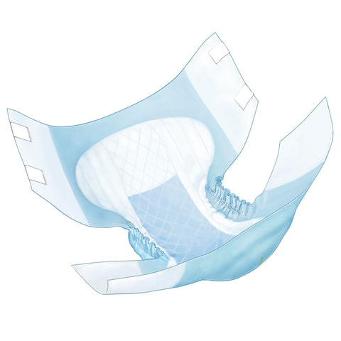 Incontinence Brief Wings™ Overnight Quilted Adult Large Unisex Disposable Heavy Absorbency #67034