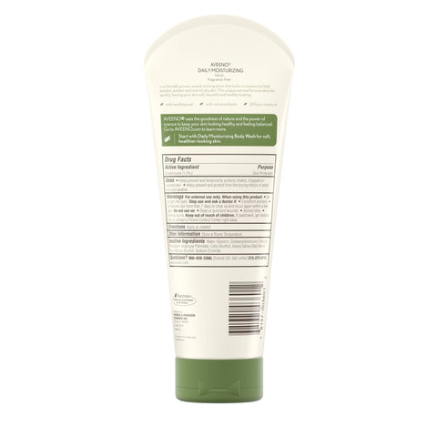 Hand and Body Moisturizer Aveeno® Active Naturals® 8 oz. Tube Unscented Cream #111653200