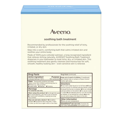 Bath Additive Aveeno® 1.5 oz. Individual Packet Unscented Powder #100364000