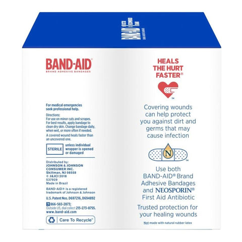 Adhesive Strip Band-Aid® Assorted Sizes Plastic Assorted Shapes Tan Sterile