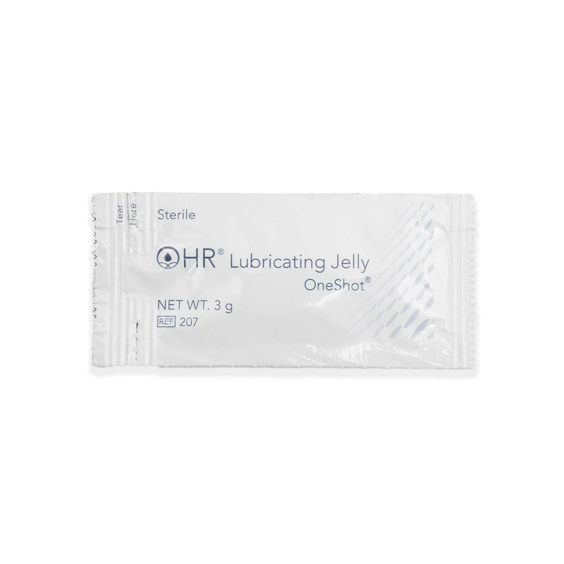 Lubricating Jelly HR® One Shot® 3 Gram Individual Packet Sterile