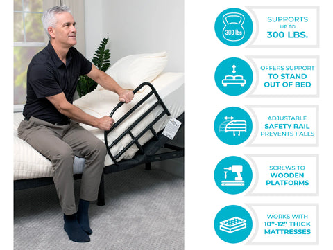 Stander Wonder Bed Rail For Adjustable Bed #8700, 1 EACH
