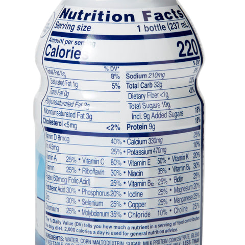 Oral Supplement Ensure® Original Shake Vanilla Flavor Liquid 8 oz. Bottle #57243