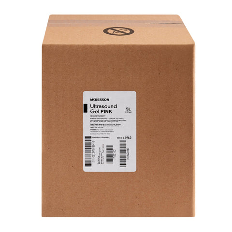 Ultrasound Gel McKesson Medium Viscosity 5 Liter Jug NonSterile #4962
