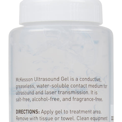 Ultrasound Gel McKesson High Viscosity 8.5 oz. Bottle NonSterile #4963