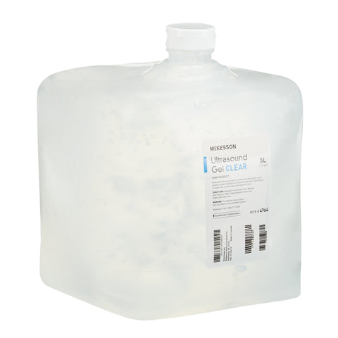 Ultrasound Gel McKesson High Viscosity 5 Liter Jug NonSterile #4964