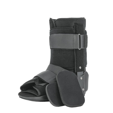 Walker Boot Swede-O® Non-Pneumatic Adult Large Short #UTL-1130-BK-LRG