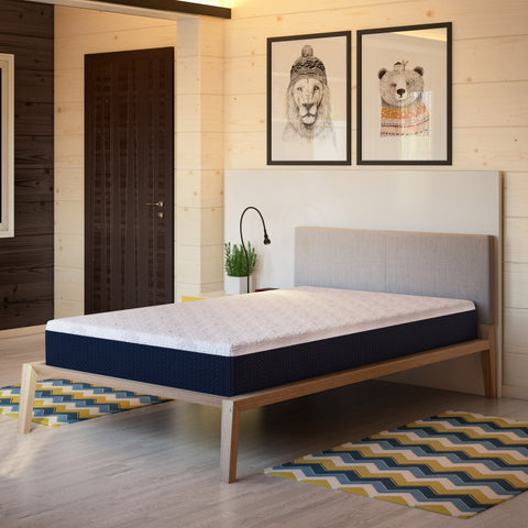 10" Serene Foam II Mattress, 2-Pk