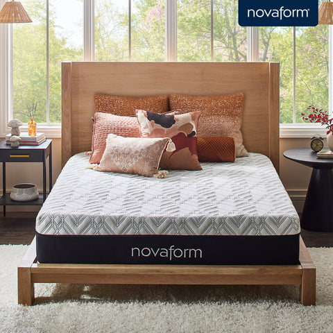 Advanced Back Support plus 12” Responsive Foam Mattress