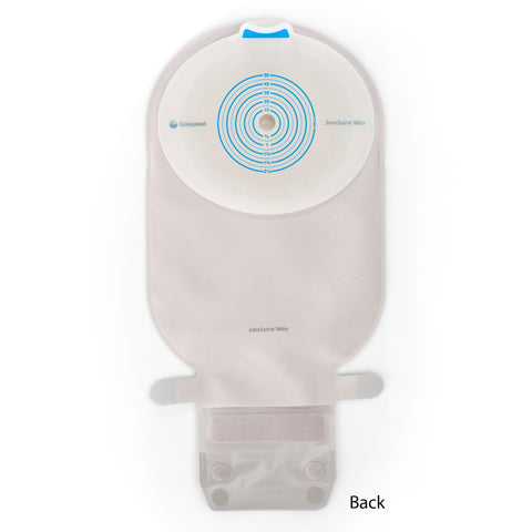 Coloplast Ostomy Pouch SenSura® 10471 Mio One-Piece System 11 Inch Length, Maxi Flat, Trim to Fit 3/8 to 2-1/8 Inch Stoma Drainable