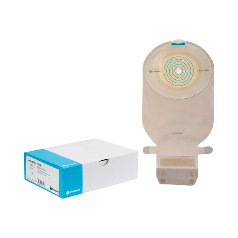 Coloplast Ostomy Pouch SenSura® 10489 Mio One-Piece System 11 Inch Length, Maxi Flat, Trim to Fit 3/8 to 2-1/8 Inch Stoma Drainable