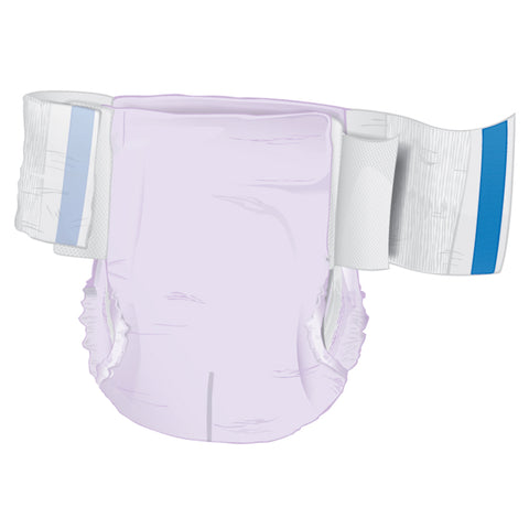 Incontinence Brief McKesson Ultra Plus Stretch Adult Medium Unisex Disposable Heavy Absorbency #BRSTRMR