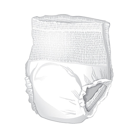 Absorbent Underwear McKesson Classic Pull On with Tear Away Seams Adult Large Unisex Disposable Light Absorbency #UWELG