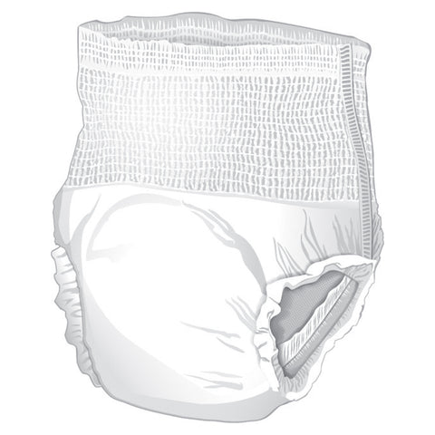 Absorbent Underwear McKesson Classic Pull On with Tear Away Seams Adult X-Large Unisex Disposable Light Absorbency #UWEXL
