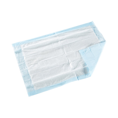 Disposable Underpad McKesson Classic 17 X 24 Inch Fluff Mat Light Absorbency #UPLT1724