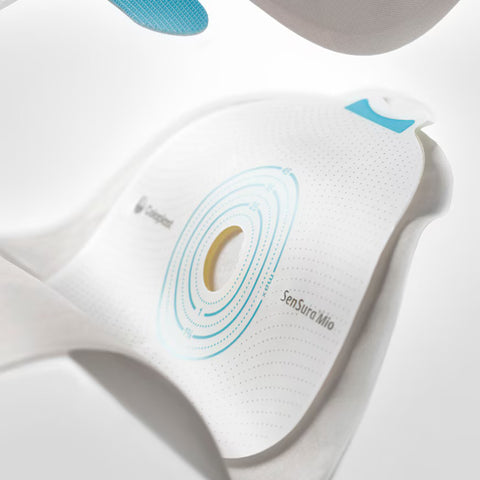 Coloplast Ostomy Pouch SenSura® 10473 Mio One-Piece System 11 Inch Length, Maxi Flat, Pre-Cut 1-1/8 Inch Stoma Drainable