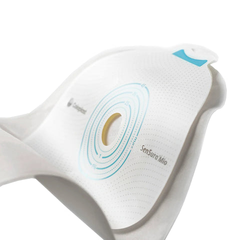 Coloplast Ostomy Pouch SenSura® 10476 Mio One-Piece System 11 Inch Length, Maxi Flat, Pre-Cut 1-3/8 Inch Stoma Drainable