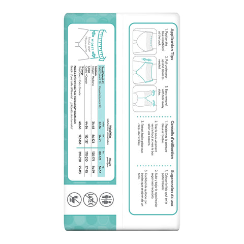 Absorbent Underwear Tranquility® Essential Pull On with Tear Away Seams Adult Small Unisex Disposable Moderate Absorbency #2974-100