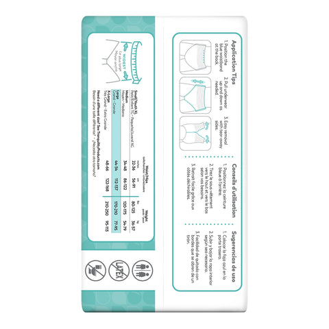 Absorbent Underwear Tranquility® Essential Pull On with Tear Away Seams Adult Large Unisex Disposable Moderate Absorbency #2976-100