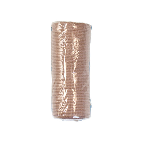 Elastic Bandage Dynarex® Standard Compression Clip Detached Closure Tan NonSterile