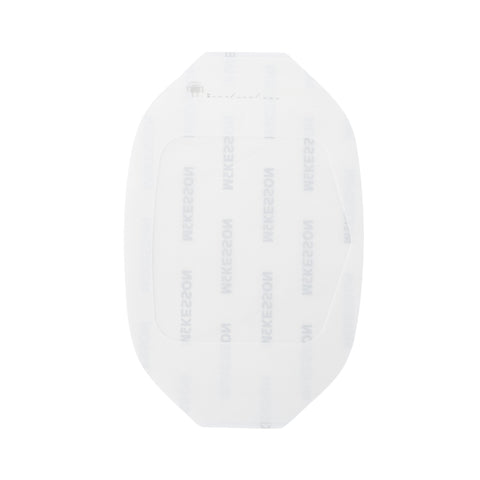 Transparent Film Dressing McKesson 4 X 4-3/4 Inch Frame Style Delivery Octagon Sterile #4986