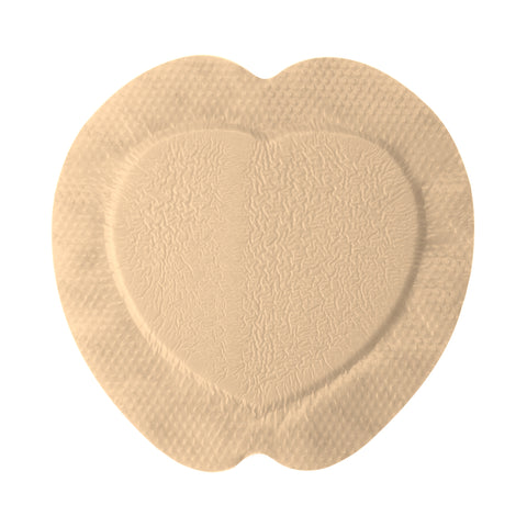 Foam Dressing McKesson 7 X 7 Inch With Border Film Backing Silicone Gel Adhesive Sacral Sterile #4845