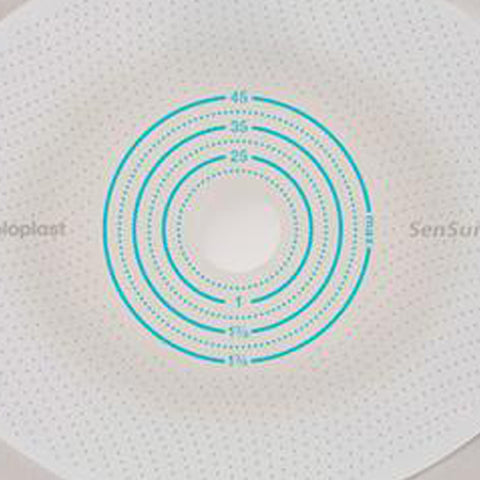 Coloplast Ostomy Pouch 10881 SenSura® Mio One-Piece System 8-1/4 Inch Length, Maxi Flat, Trim to Fit 5/8 to 1-3/4 Inch Stoma Closed End