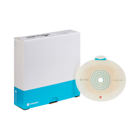 Coloplast Ostomy Barrier 10512 SenSura® Mio Click Trim to Fit, Extended Wear Elastic Adhesive 50 mm Flange Red Code System 10 to 45 mm Opening