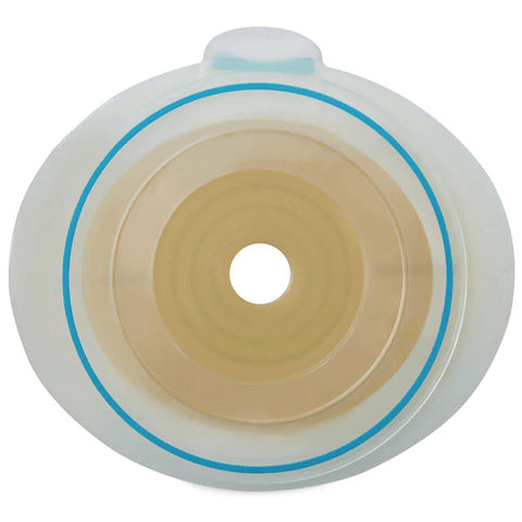 Coloplast Ostomy Barrier 10513 SenSura® Mio Click Trim to Fit, Extended Wear Elastic Adhesive 50 mm Flange Red Code System 30 to 45 mm Opening