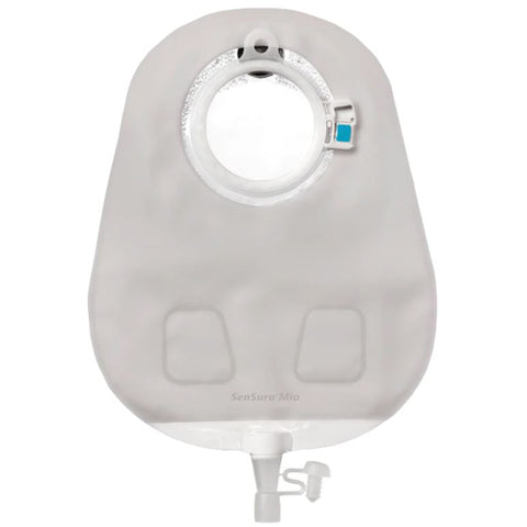 Coloplast Urostomy Pouch SenSura® 11497 Mio Click Two-Piece System Maxi Length Flat 50 mm Stoma Drainable