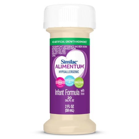 Infant Formula Similac® Alimentum® Unflavored 2 oz. Bottle Liquid Food Allergies