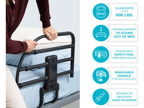 Stander Click-N-Go Extendable Bed Rail #8965, 1 EACH