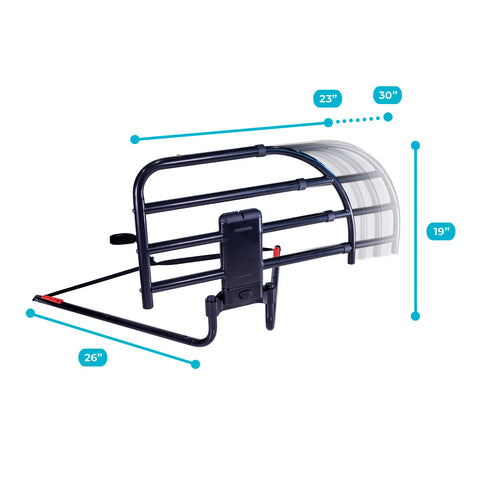 Stander Click-N-Go Extendable Bed Rail #8965, 1 EACH