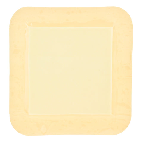 DermaRite Industries Foam Dressing DermaLevin® 4 X 4 Inch With Border Waterproof Backing Hydrocolloid Adhesive Square Sterile #00280E