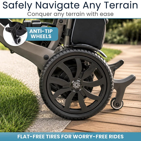 Airframe Power Wheelchair - Magnesium Collection