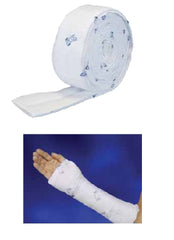 Padded Splint Roll OCL® 15 Layer 2 Inch X 20 Foot Flannel / Foam / Plaster White