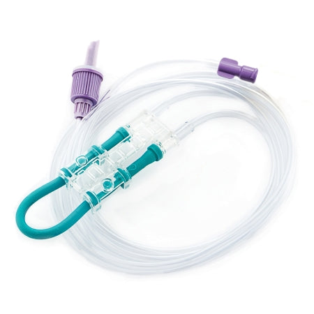 Enteral Feeding Pump Safety Screw Set with ENFit™ Connector Infinity® Silicone NonSterile ENFit® Connector