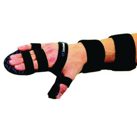 Hand Contracture Orthosis SaeboStretch® Elastic Right Hand Black Medium