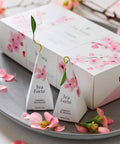 Jardin and Hanami Variety Tea Set with 2 Café Cups and 2 Tea Trays