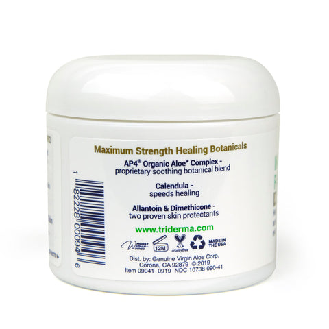 Hand and Body Moisturizer TriDerma® MD Intense Fast Healing 4 oz. Jar Unscented Cream #09041