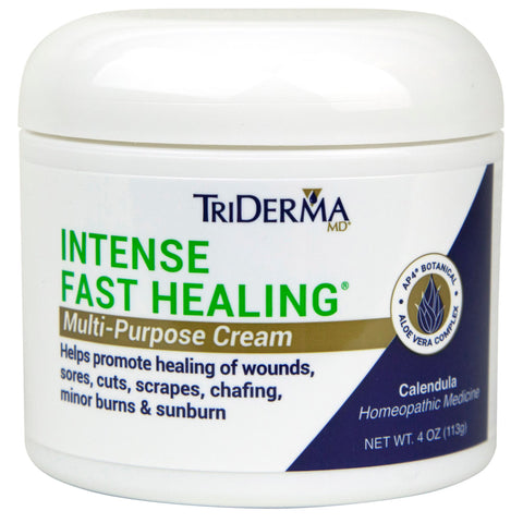 Hand and Body Moisturizer TriDerma® MD Intense Fast Healing 4 oz. Jar Unscented Cream #09041