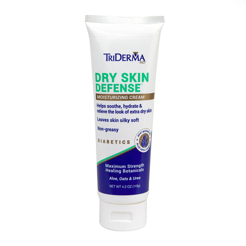 Hand and Body Moisturizer TriDerma® MD Diabetic Dry Skin Defense™ 4.2 oz. Tube Unscented Cream #66425