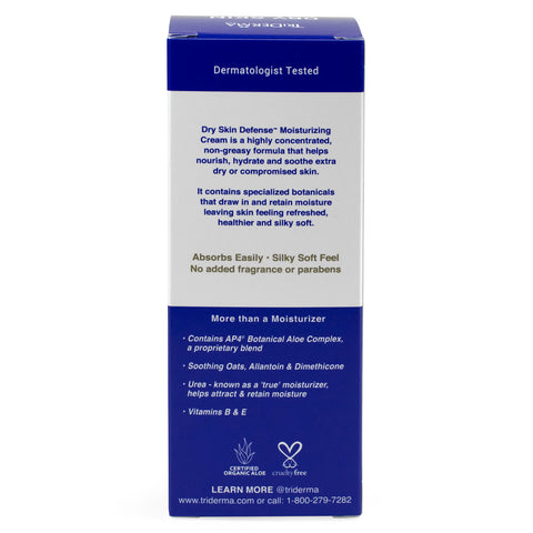 Hand and Body Moisturizer TriDerma® MD Diabetic Dry Skin Defense™ 4.2 oz. Tube Unscented Cream #66425