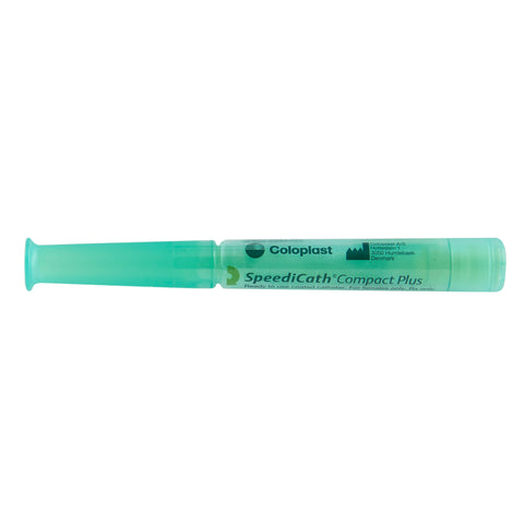 Coloplast Urethral Catheter SpeediCath® Compact Plus Straight Tip Hydrophilic Coated Polyurethane 14 Fr. 3-1/2 Inch #28814