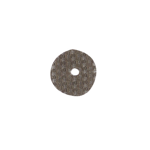 Antimicrobial Split Sponge Silverlon® Lifesaver AG™ Silver / Foam 1 Inch Disc with 4 mm Hole Diameter Sterile