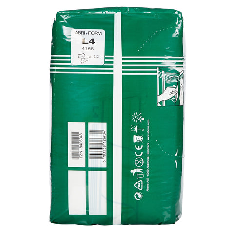 Incontinence Brief Abri-Form™ Comfort L4 Adult Large Unisex Disposable Heavy Absorbency #4168