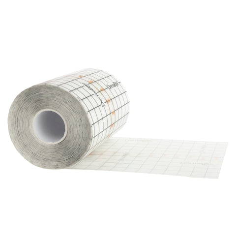 Transparent Film Dressing DermaView™ 4 Inch X 11 Yard 2 Tab Delivery Roll Sterile #15411
