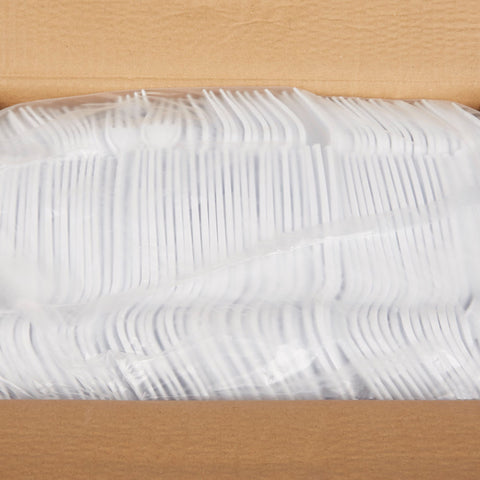 Fork McKesson Heavy Weight White Polypropylene #16-9000