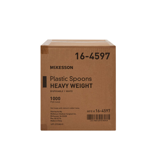 Spoon McKesson Heavy Weight White Polypropylene #16-4597